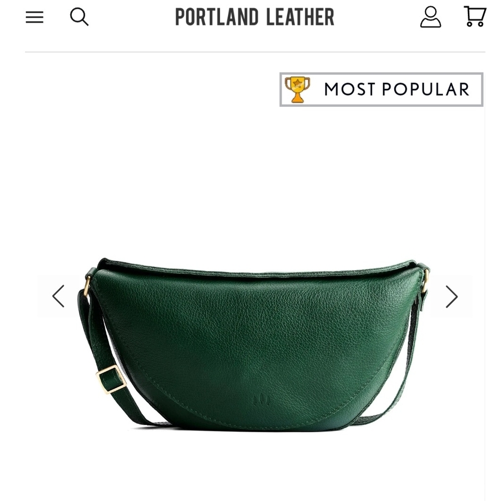 Portland Leather Large Bacalar Crossbody Bag